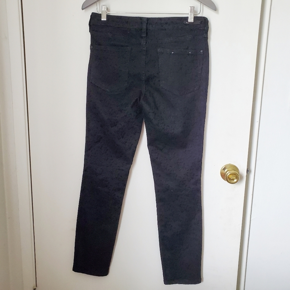 Pilcro jeans STET Black straight leg jeans flocked jeans 29 stretch comfortable - Picture 5 of 10